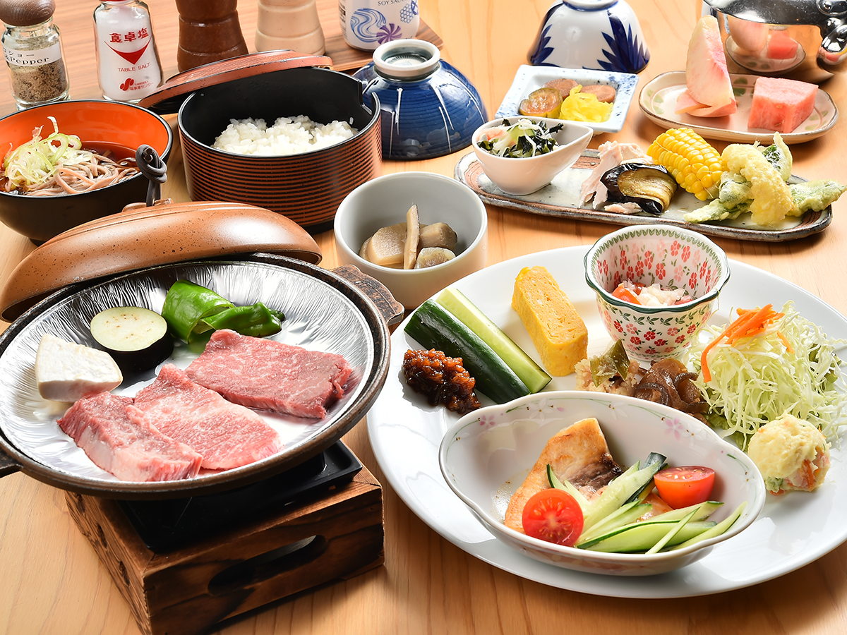 スタンダードプランの夕食の一例